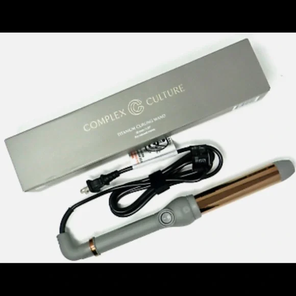 Titanium Curling Wand Complex Culture, BNIB, 32 mm, 1.25” - Picture 5 of 13